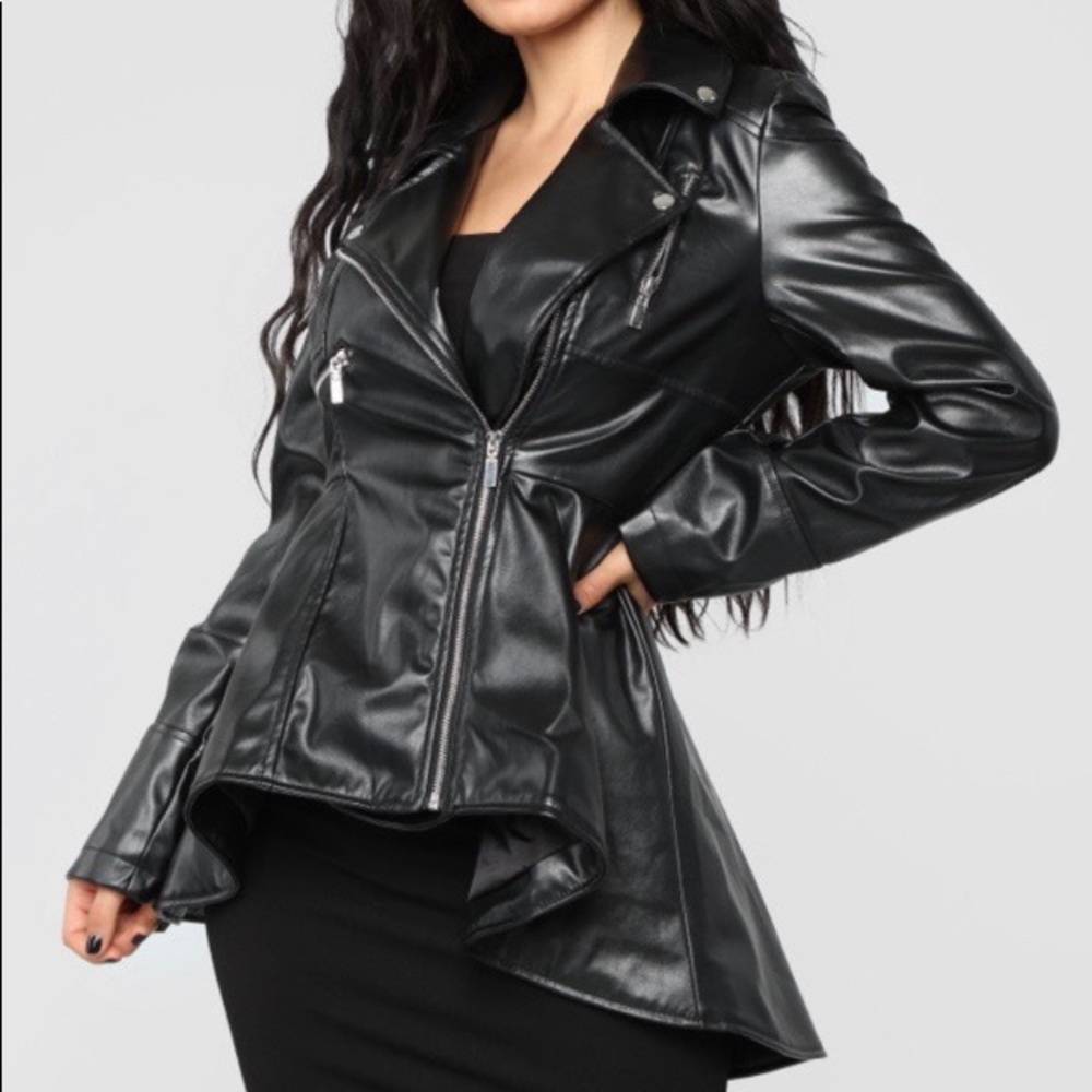 Faux leather Jacket